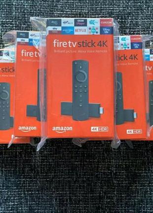 Медиаплеер приставка Amazon Fire TV Stick 4K