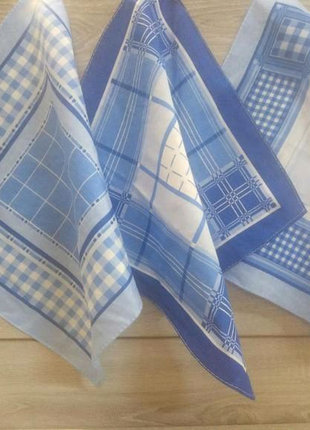 Платки носові ситець 30*30