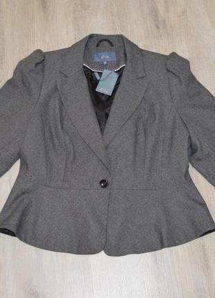 Новый пиджак женский e-vie размер 54 (xxl) піджак жіночий жаке...