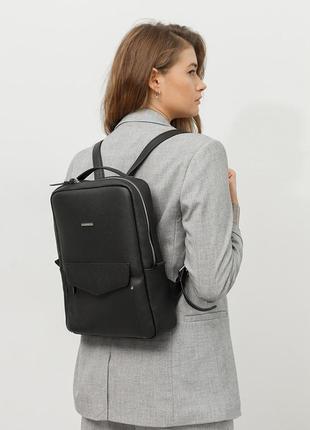 Кожаный женский городской рюкзак, разные цвета