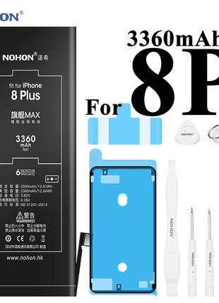 Аккумуляторная батарея NOHON для Iphone 8 plus 8+ 3360 mAh