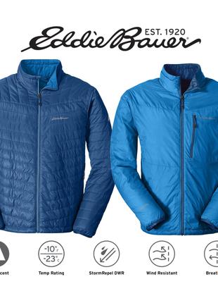 Легкая двухсторонняя мужская куртка Eddie Bauer IgniteLite Revers