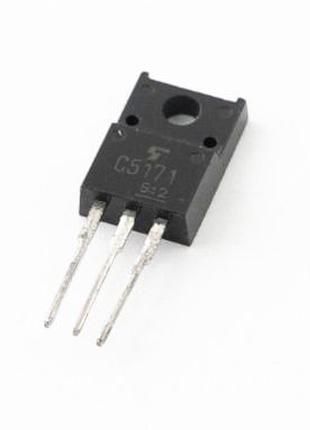 2SC5171, транзистор биполярный NPN, 2А, 180В, TO220F
