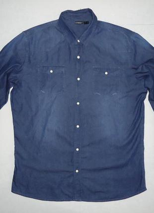 Рубашка джинсовая livergy (l)