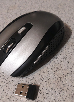Мишка безпровідна 2.4 GHz. Радіо миша комп'ютер або ноутбук