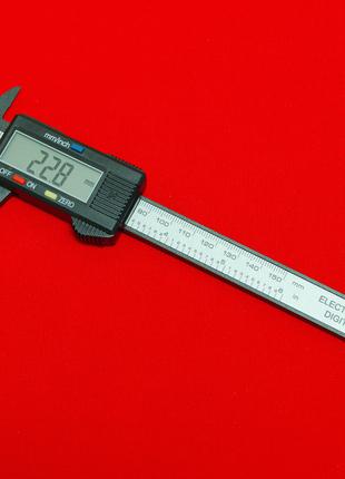 Цифровий штангенциркуль 150мм вимірювач Carbon DC-150 Самовивіз