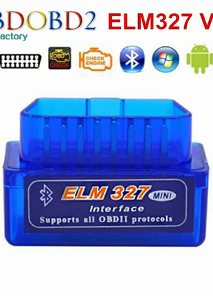 Авто сканер ELM 327 V1,5 з Bluetooth, та WiFi