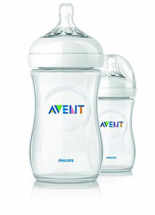 Поліпропіленова пластикова пляшка Avent Naturals 260 мл