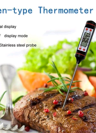 Електронний щуп термометр для кухні, заморожених продуктів, рідин