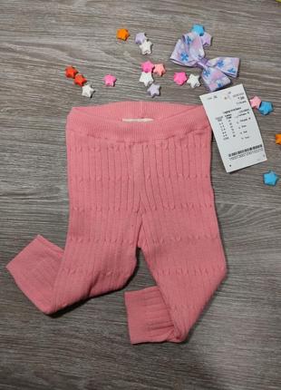 Розовые леггинсы,  штаны для девочки mayoral,  60 см