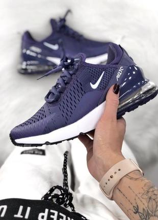 Шикарные кроссовки nike 270 violet