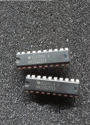 2 шт. MSP430G2553 Новые Texas Instruments MSP430G2553IN20