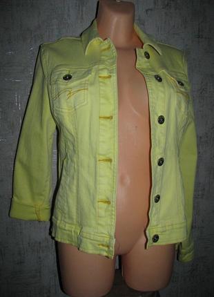 Куртка женская джинсовая р. s-m ( eur 38 )