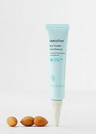 Эссенция от прыщей и воспалений innisfree bija trouble spot es...