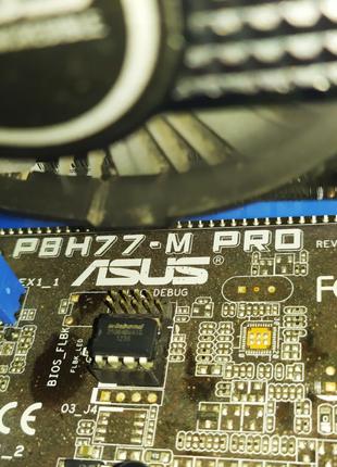 Материнська плата Asus P8H77 ,CPU Intel I5-3570S.