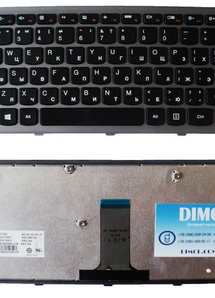 Клавиатура для Lenovo IdeaPad Flex 14, G400s, G405s (gray frame)