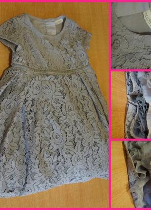 Next платье 1-2 года нарядное сукня сяткова