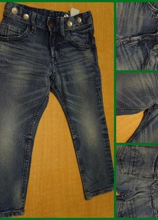 H&m джинсы 2-3 года джинси штани штаны