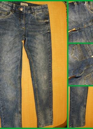Джинсы 9-11 лет  джинсовые штаны джинсові штани джинси