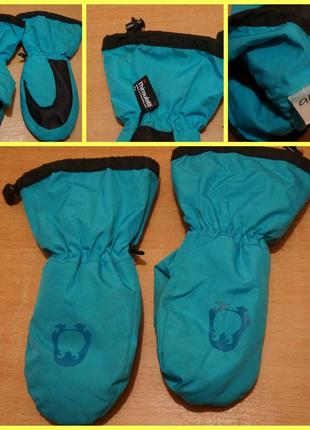 Thinsulate термо вережки - краги 4-6 лет рукавиці