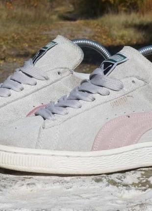 Замшеві кросівки puma suede classic