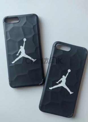 Чехол Air Jordan Nike Черный для Iphone 8 Plus