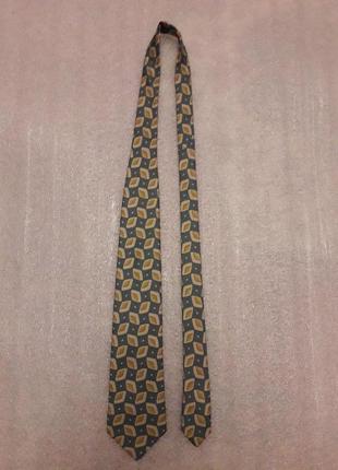 Шелковый галстук giorgio armani