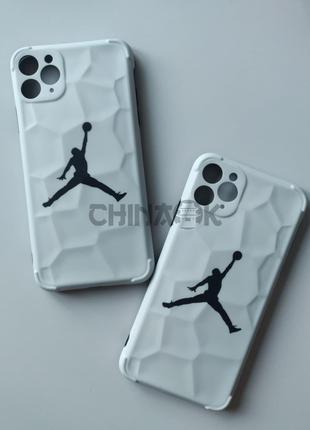 Чехол Air Jordan Nike Белый для Iphone 11 Pro Max