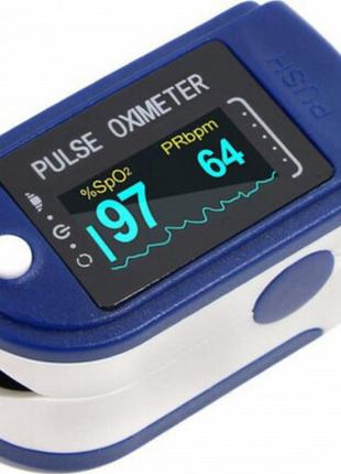 Пульсоксиметр, вимірювання пульсу та рівня кисню в крові.