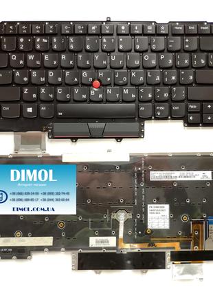 Клавиатура для Lenovo Thinkpad X1 Carbon Gen 5, подсветка