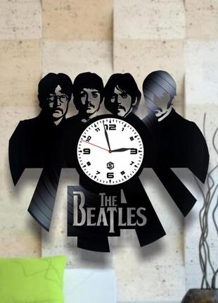 "the beatles" - настенные часы из виниловых пластинок. уникаль...