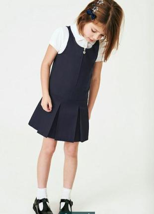 Сарафан школьный платье для девочки 3-4 года