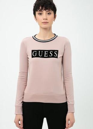 Guess collection kadın sweatshirt лонгслив кофта с большим лого
