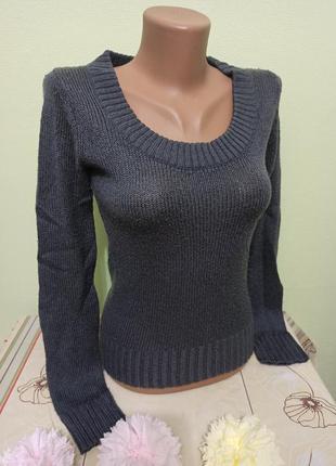 Женский свитер свитерок кофточка с длинным рукавом жіночий тем...