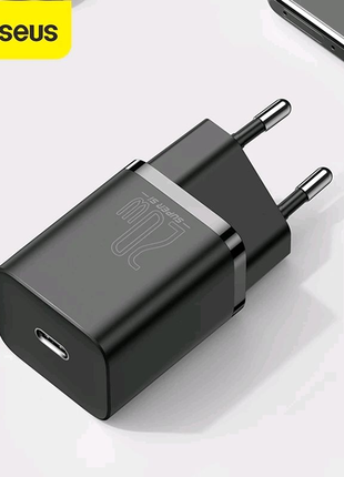 Зарядное устройство Baseus USB C 20 Вт для айфон iPhone 12 Pro