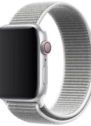 Ремінець Nylon для Apple watch 38mm (White)