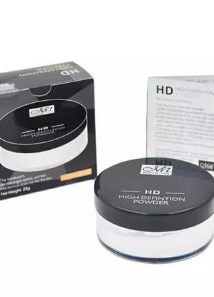 Белая пудра от Menow High Definition Powder