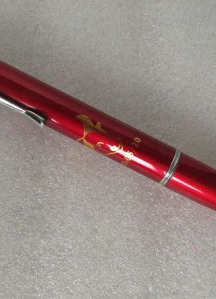 Зажигалка ручка, с символом года быком, газовая, пламя