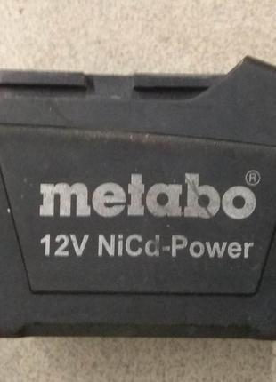 Аккумулятор для шуруповерта Metabo BS 12 NiCd 02194000 Батарея