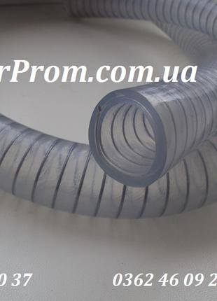 ПВХ-шланг армированный стальной спиралью
