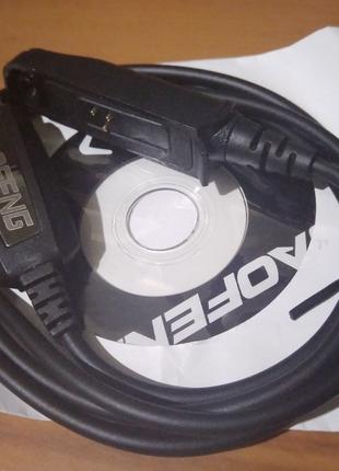 USB кабель Baofeng BF-A58, BF-9700, GT-3WP, Motorola серии GP.