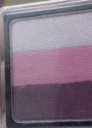 Набор теней пигментированные нежно розовые фиолетовые сатиновы...
