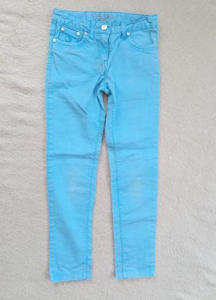 Стильные джинсы-скинни here+tnere девочке  на рост 136-146  см