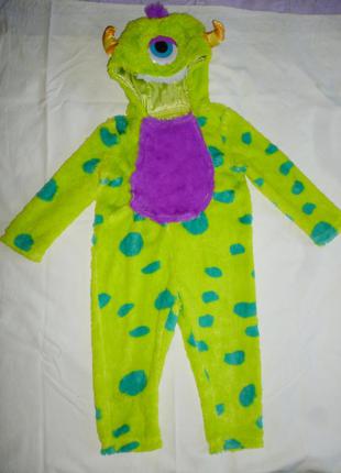 Карнавальний костюм монстра на 1-2 роки