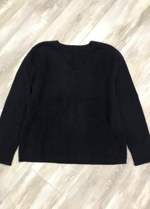 Кашемировый свитер пуловер, кашемир 100 %. италия. размер l.