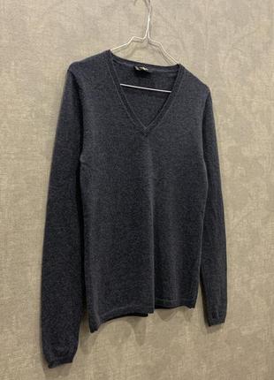 Кашемировый свитер пуловер steinfurth, кашемир 100 %. размер s.