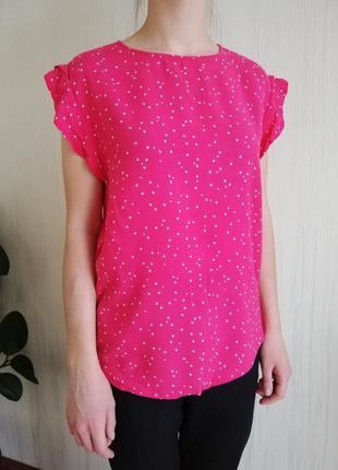 Розовая блуза со звездами