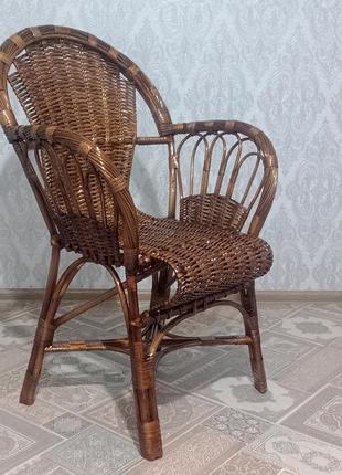 Кресло плетеное из лозы "Лабиринт-4"