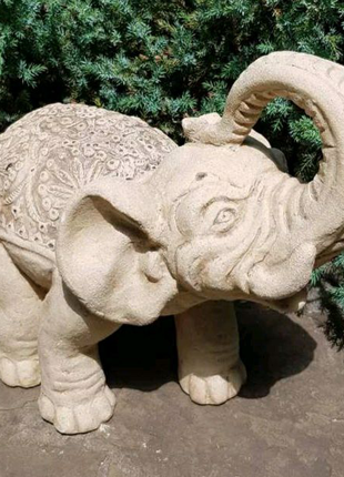 Садовая скульптура Слон ,высота 27см