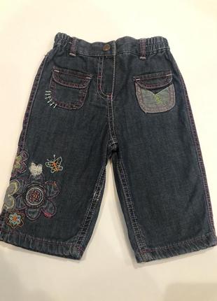 Стильные брендовые джинсы для малышки